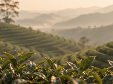 Tea growing landscape